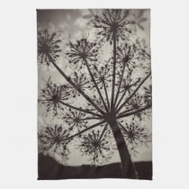 Queen Anne's Lace floral kitchen tea towel kitchen towels
