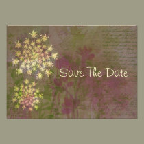 Queen Anne's Lace Save The Date invitations