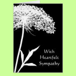 Queen Anne's Lace Sympathy Card cards