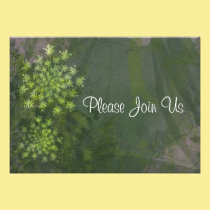 Queen Anne's Lace Wedding Invitation invitations