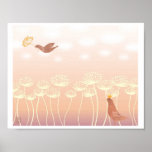 "Queen Anne's Messenger" Illustration posters