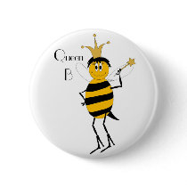 Queen B Button