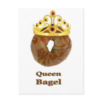 Queen Bagel Post Cards