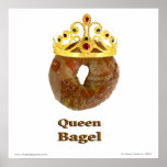 Queen Bagel posters