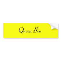 Queen Bee bumper stickers by methius Queen Bee bumper stickers