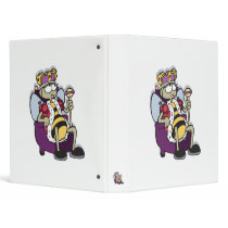 queen bee cartoon vinyl binders