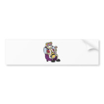queen bee cartoon bumper stickers