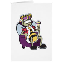 queen bee cartoon cards