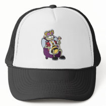 queen bee cartoon trucker hats