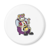 queen bee cartoon magnets by doonidesignsanimals queen bee cartoon magnets