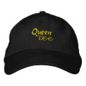 Queen Bee embroidered hats
