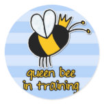 queen bee in training stickers