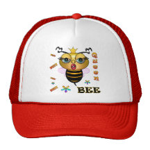 Queen Bee Mesh Hats