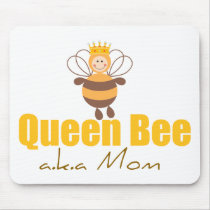 Queen Bee Mouse Pads