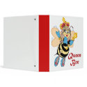 Queen Bee Notebook binders by dooni_notebooks Queen Bee Notebook binders