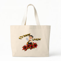 Queen Bee-otch Canvas Bags