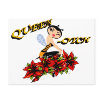 Queen Bee-otch Post Cards