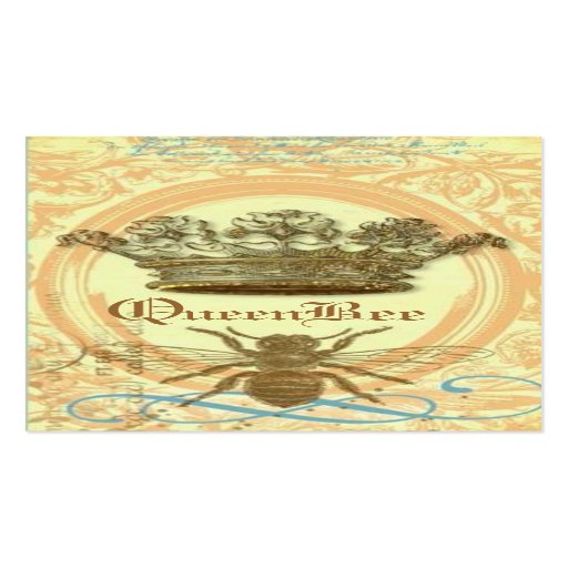 Queen Bee Royal Crown Business Card