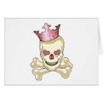 Queen Bitch Greeting Cards