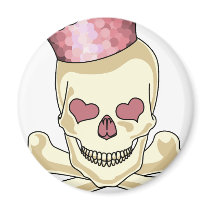 Queen Bitch Refrigerator Magnets