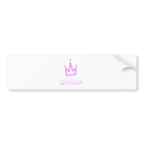 QUEEN BUMPER STICKER