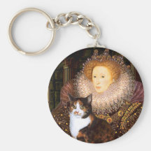Queen - Calico short haired Keychain