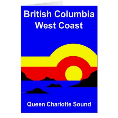 Queen Charlotte Sound Greeting Cards by lonvig