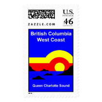 Queen Charlotte Sound Postage Stamps