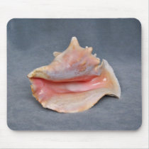 Queen Conch Shell Mouse Pad
