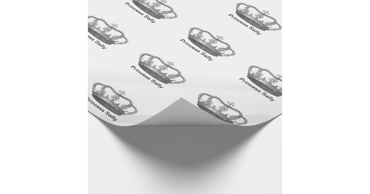 Queen Crown Wrapping Paper Zazzle