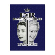 Queen Diamond Jubilee Postcard