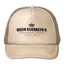 Queen Diamond Jubilee Souvenir Cap hats