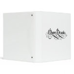 Queen Dracula Notebook Vinyl Binders