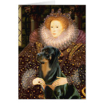 Queen Elizaabeth I - Rottweiler cards by masterpiecedogs Queen Elizaabeth I - Rottweiler cards