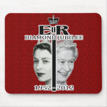 Queen Elizabeth Diamond Jubilee Mousepad mousepads