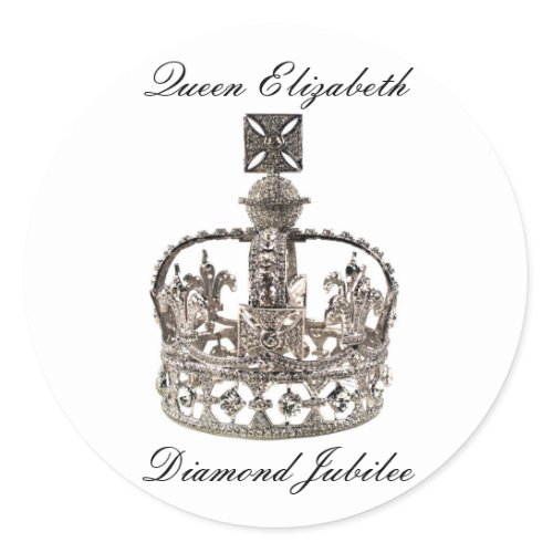Queen Elizabeth Diamond Jubilee Stickers stickers