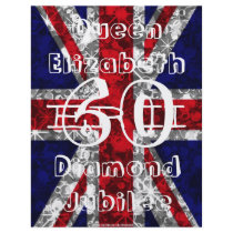 Queen Elizabeth Diamond Jubilee UK flag flyer