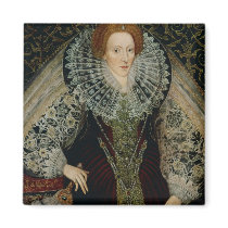 Queen Elizabeth I, c.1585-90 Refrigerator Magnet