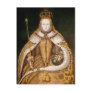 Queen Elizabeth I in Coronation Robes Postcard
