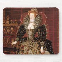 Queen Elizabeth I of England Mouse Pads