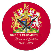 Queen Elizabeth II Diamond Jubilee Clock