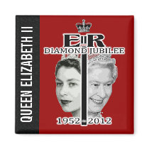 Queen Elizabeth II Jubilee Magnet