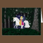 Queen Faery and Unicorn Forest cards