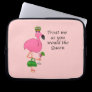 Queen Flamingo Laptop Sleeve