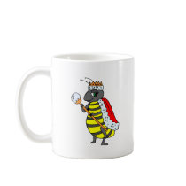 Queen Honeybee Diva Cartoon Coffee Mug