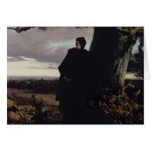 Queen Isabella's Farewell to Transylvania, 1863 Card