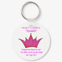 Queen Key Chain keychains by Nanwright Queen Key Chain keychains