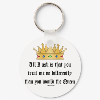 Queen keychain by slamdunksapparel