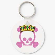 Queen King Skull keychains by shopaholicchick Queen King Skull keychains