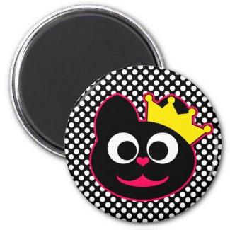 Queen Kitty magnet